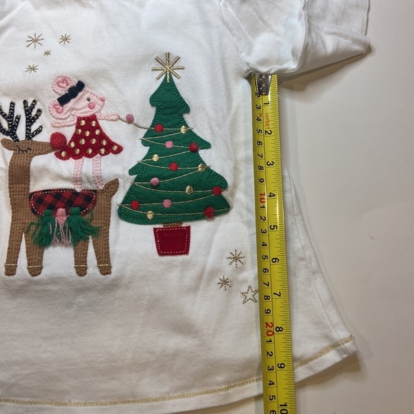 Mud Pie Holiday Mouse Christmas Tree Long Sleeve 2T - Picture 8 of 9